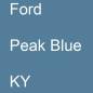 Preview: Ford, Peak Blue, KY.